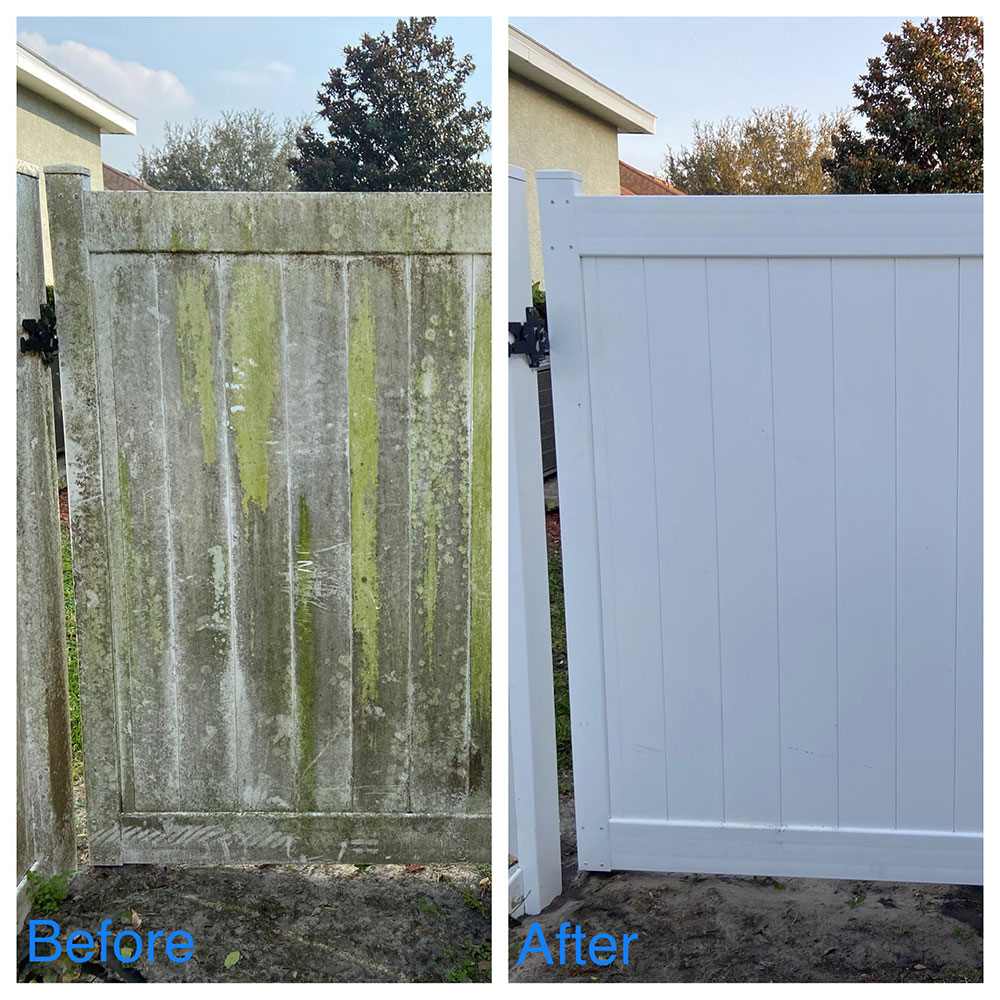 Fence Cleaning in Sanford, FL