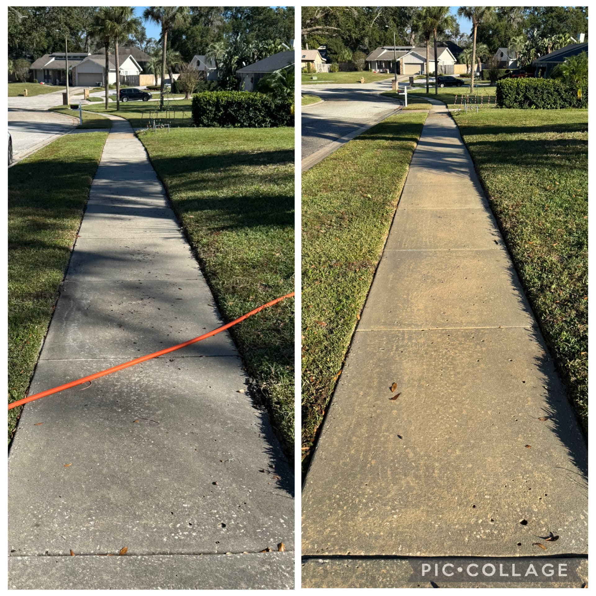 Gallery photos for Driveway and Sidewalk Pressure Washing in Lake Mary: Image #1