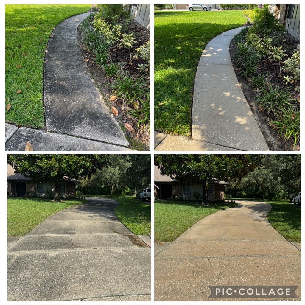 Driveway and Sidewalk Cleaning Breakthrough in Sanford FL image