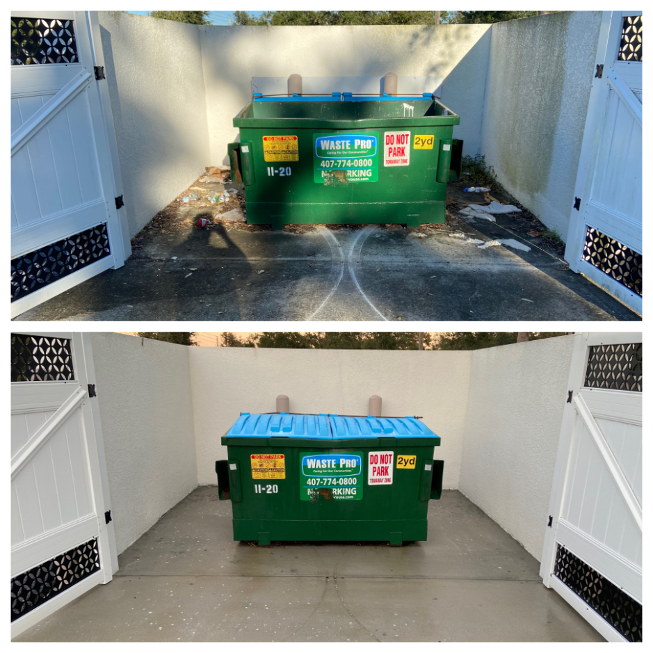 Dumpster Area Cleaning in Sanford, FL